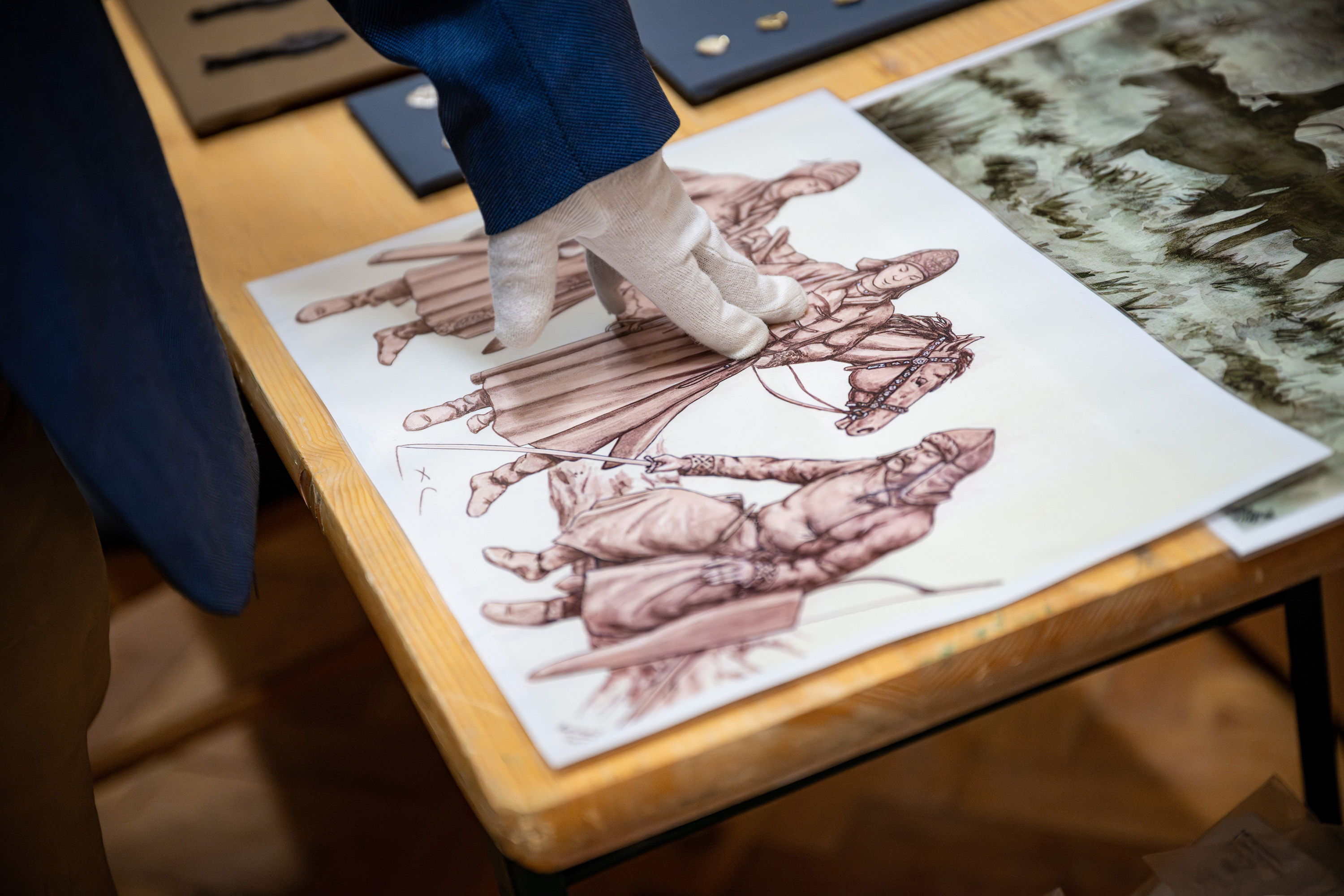 honfoglaló harcosok