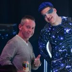 Schóbert Norbi és fia, ifjabb Schóbert Norbert