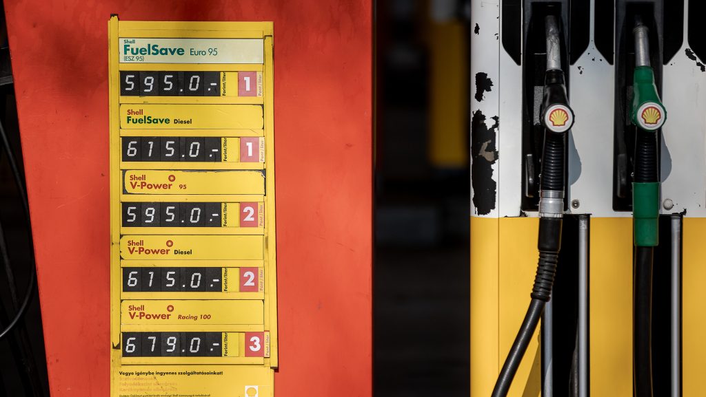 Csökken a gázolaj nagykereskedelmi ára kedden.