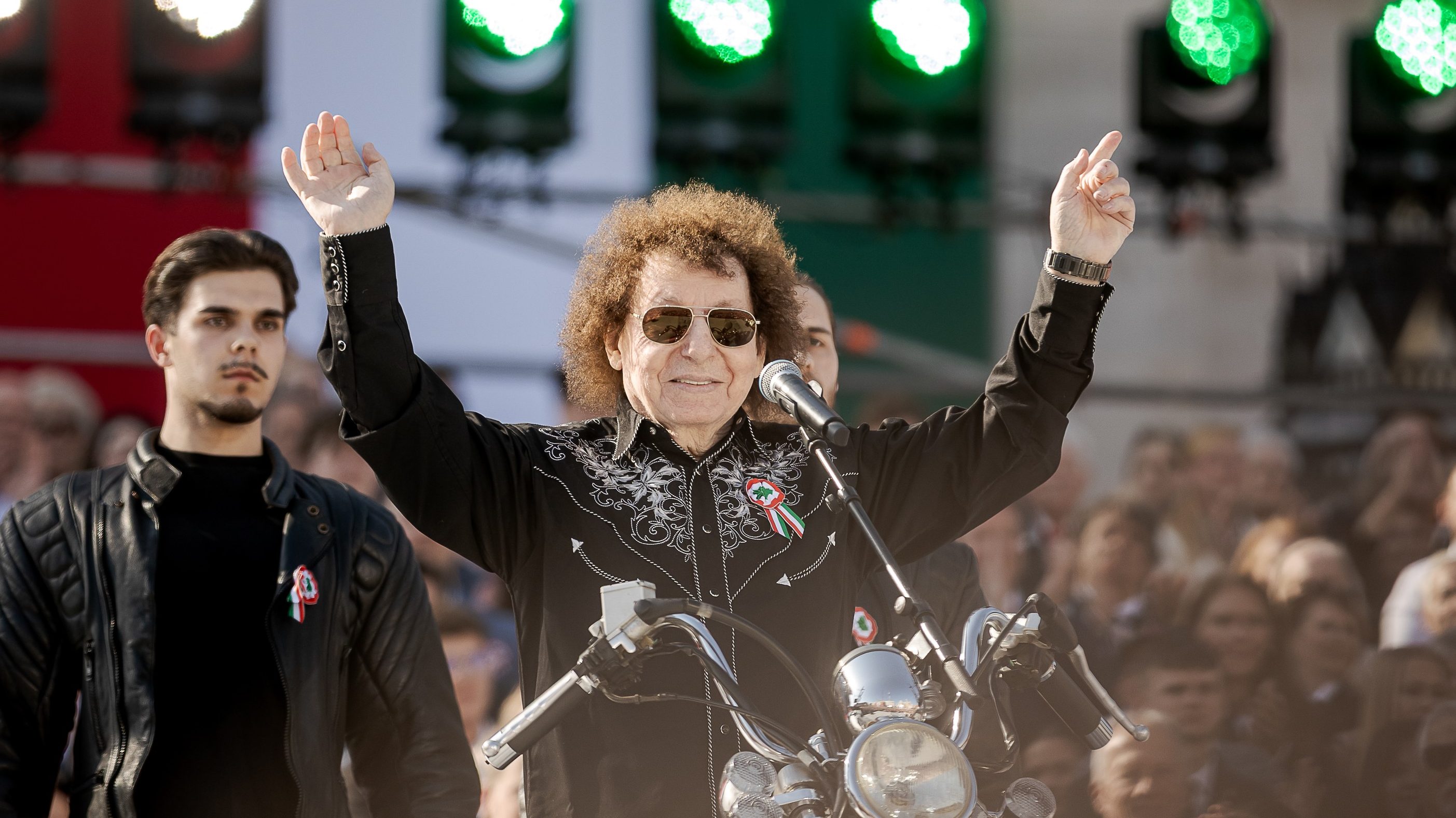 Demjén Ferenc a CÖF Békemenetén 2026. március 15-én.