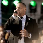 Curtis a 2026. március 15-i Békemeneten.