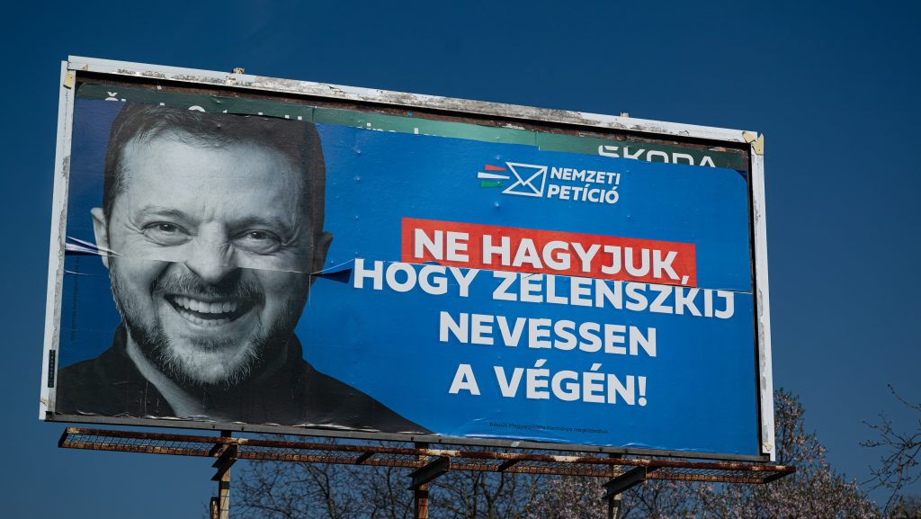 Zelenszkij: Nem szólok bele a vasárnapi választásokba, a magyarok kezében van a döntés