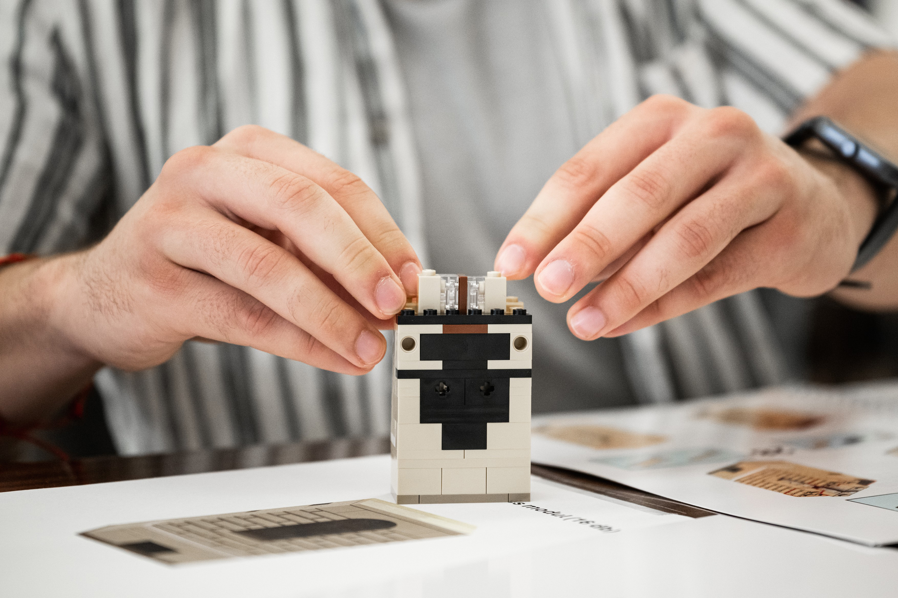 Magyar Tudományos Akadémia palota LEGO Dóczy Balázs