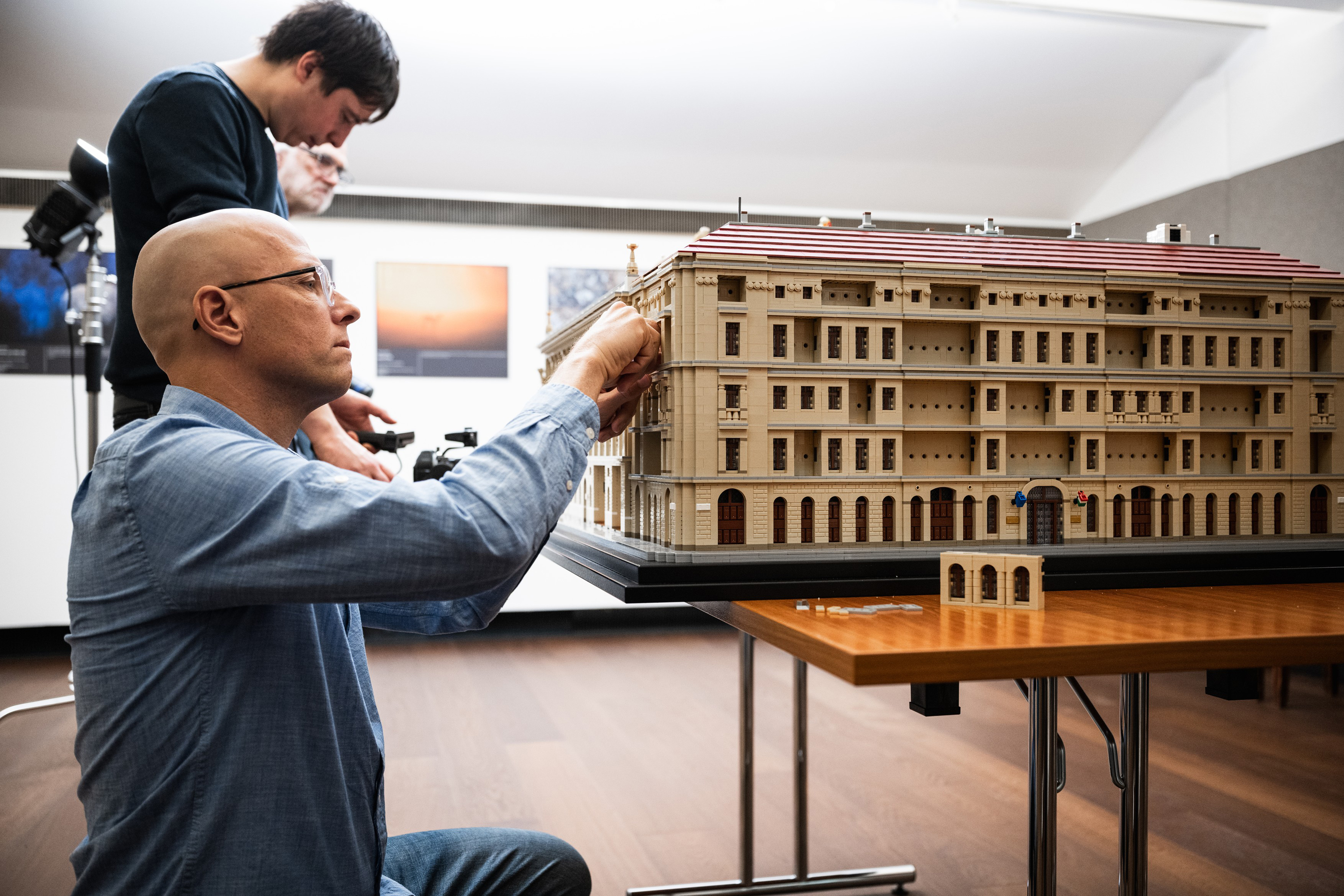 Magyar Tudományos Akadémia palota LEGO Dóczy Balázs