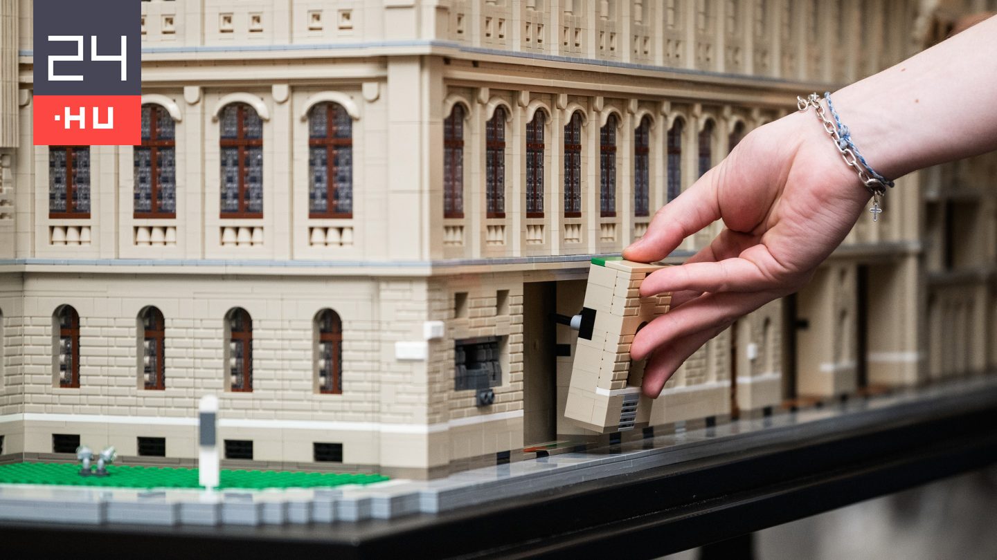 Gyönyörködj velünk: 60 ezer LEGO-elemből épült meg a Magyar Tudományos Akadémia székházának élethű mása – galéria