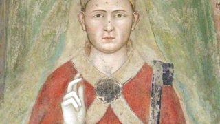 V. Kelemen pápa portréja.