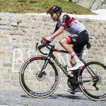 Critian Camilo Munoz egy 2019-es svájci versenyen, az UAE színeiben.