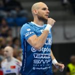 Borut Mackovsek, a Szeged játékosa a férfi kézilabda Bajnokok Liga csoportkörében játszott OTP Bank-Pick Szeged - SC Magdeburg mérkõzésen.