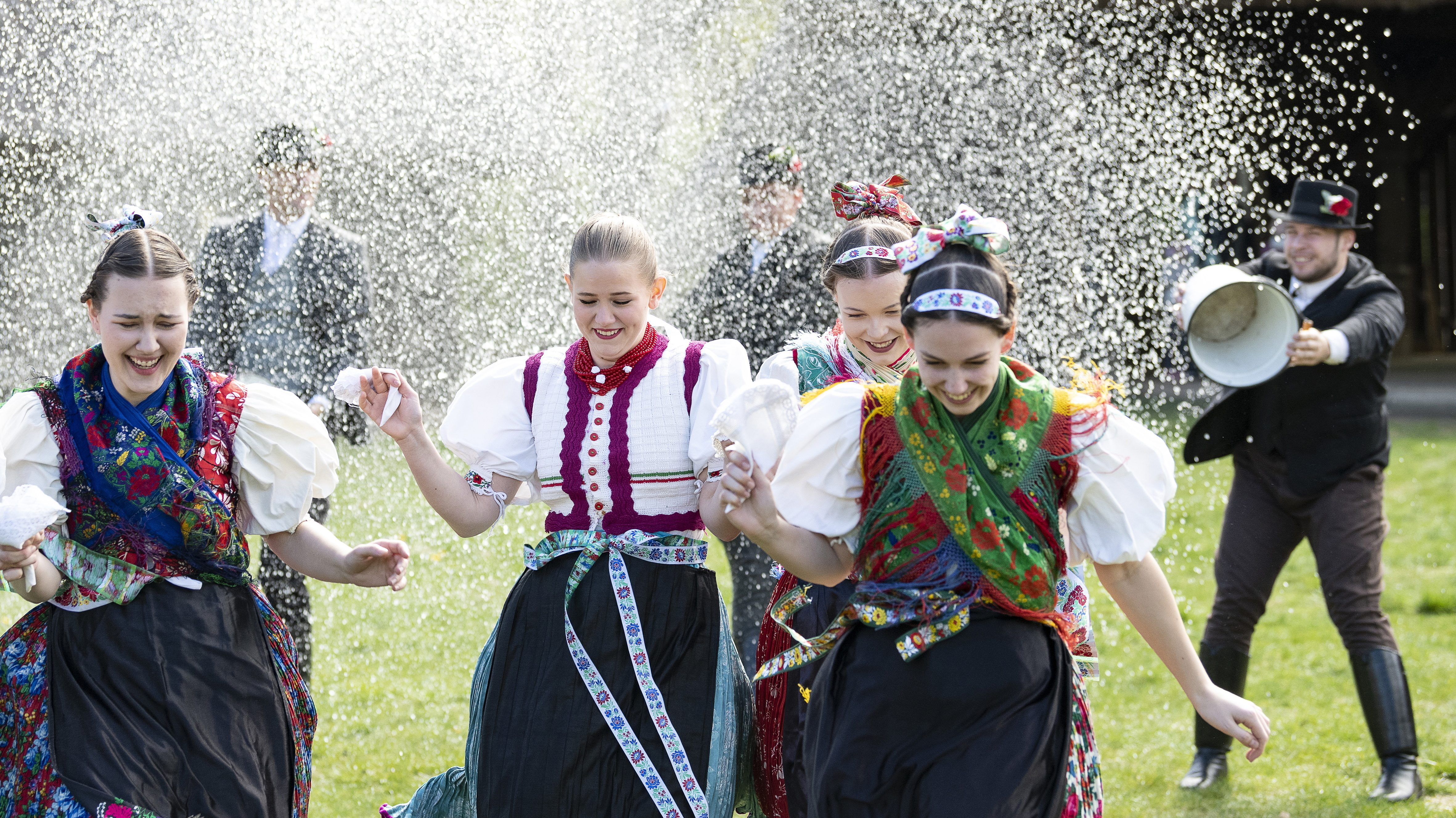 Húsvéti locsolkodás Nyíregyházán