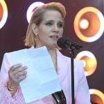 Az év női előadója díjjal elismert Tóth Vera a közmédia Petőfi Zenei Díjainak átadásán az A38 Hajón 2025. június 1-jén.