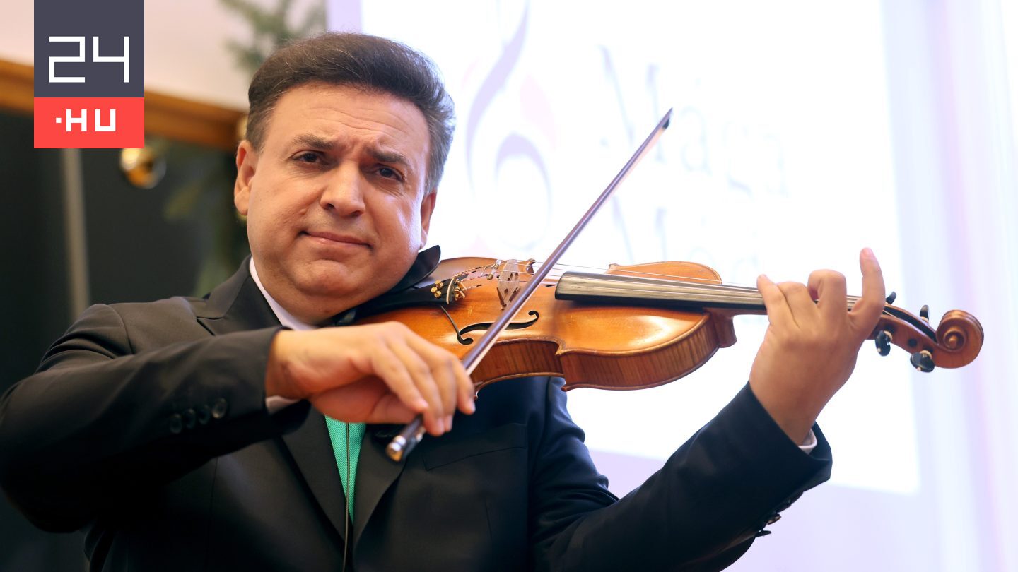 Mága Zoltán XIV. Leó pápának hegedült a Vatikánban