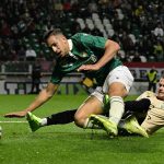 Győr-Ferencváros rangadó a labdarúgó NB I-ben.