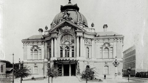 a Vígszínház 1896 körül
