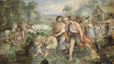 Romulus, Remus és az anyafarkas