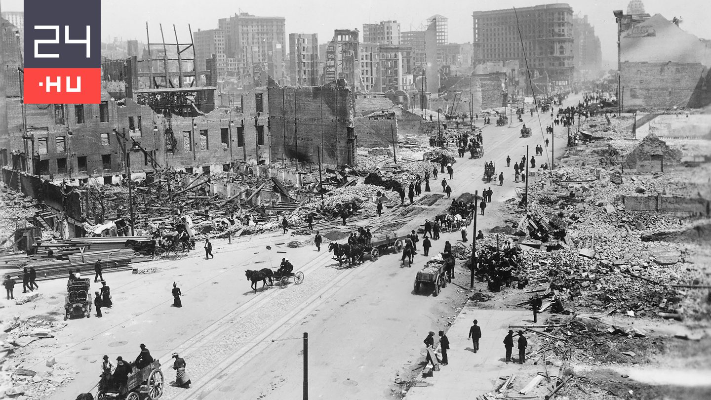 Földrengés tarolta le San Franciscót 120 éve