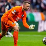 Simon Mignolet a Club Brugge kapujában.