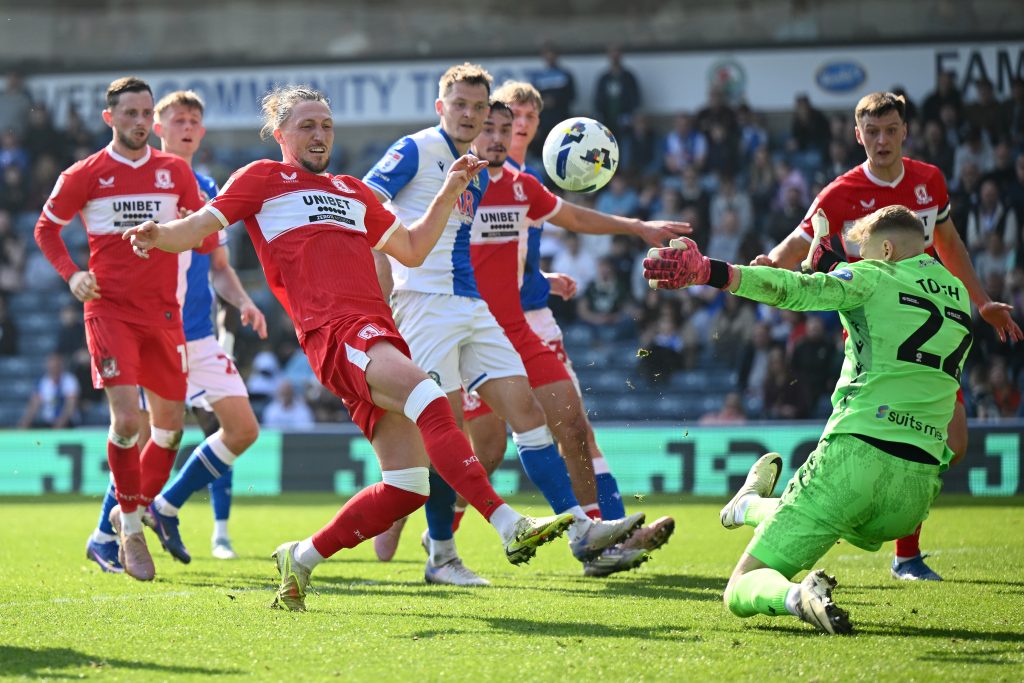 Tóth Balázs, a Middlesbrough elleni bajnokin.