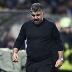 Gennaro Gattuso a szarajevói mérkőzésen.