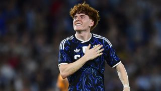 Valentín Barco az argentin válogatottban.