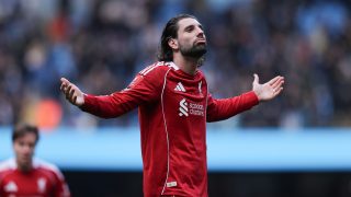 Szoboszlai Dominik a Manchester City elleni vereség után.