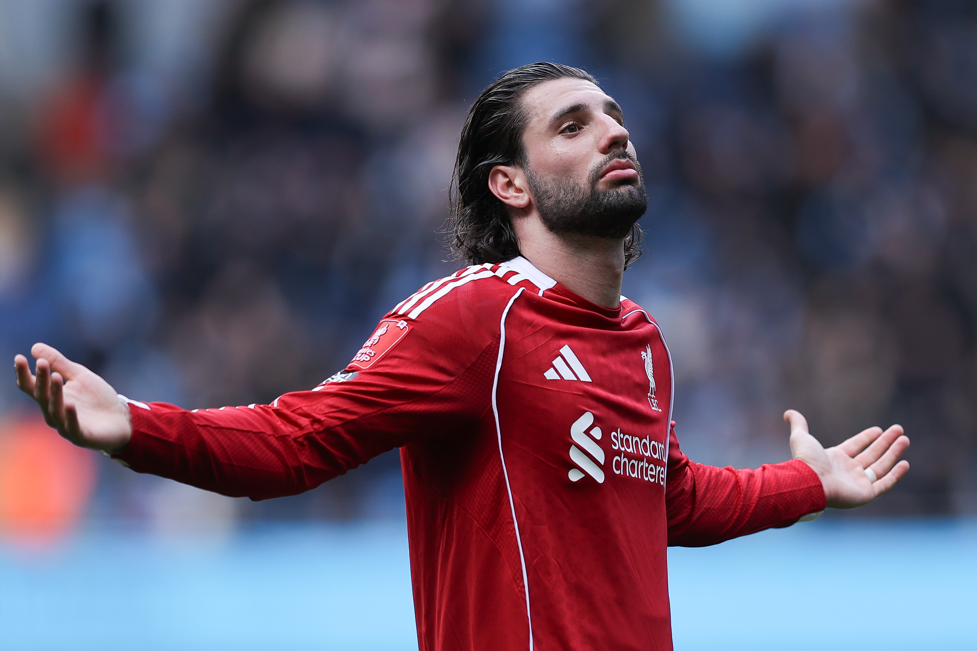 Szoboszlai Dominik a Manchester City elleni vereség után.