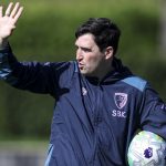 Andoni Iraola a Bournemouth edzésén.