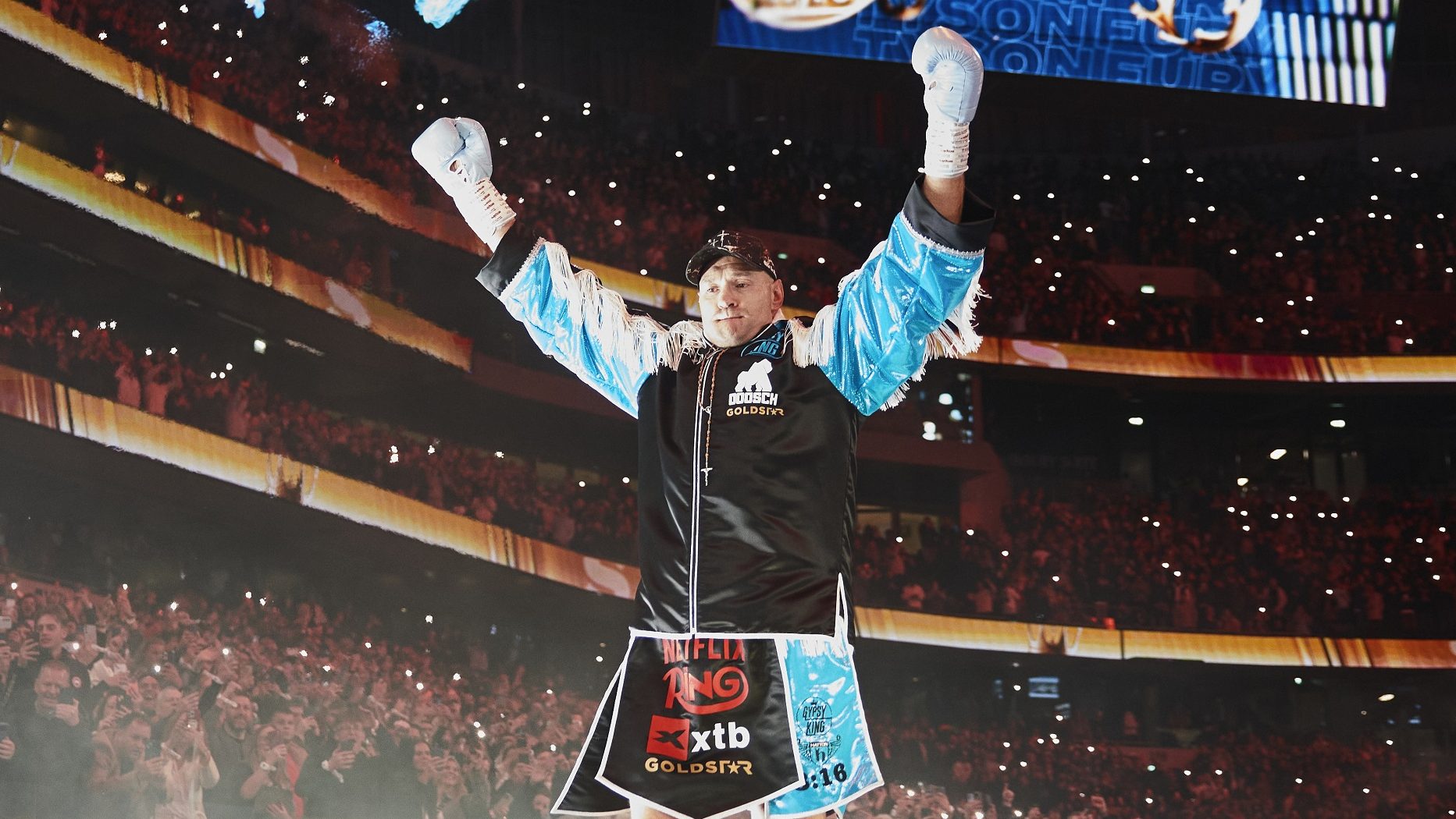 Tyson Fury a nagy visszatérésén.