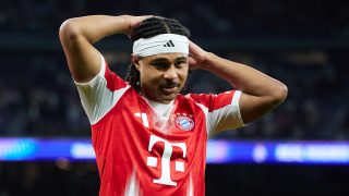 Serge Gnabry a Real Madrid elleni BL-mérkőzésen.