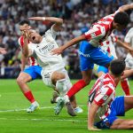 Kylian Mbappé ütközése a Girona ellen.