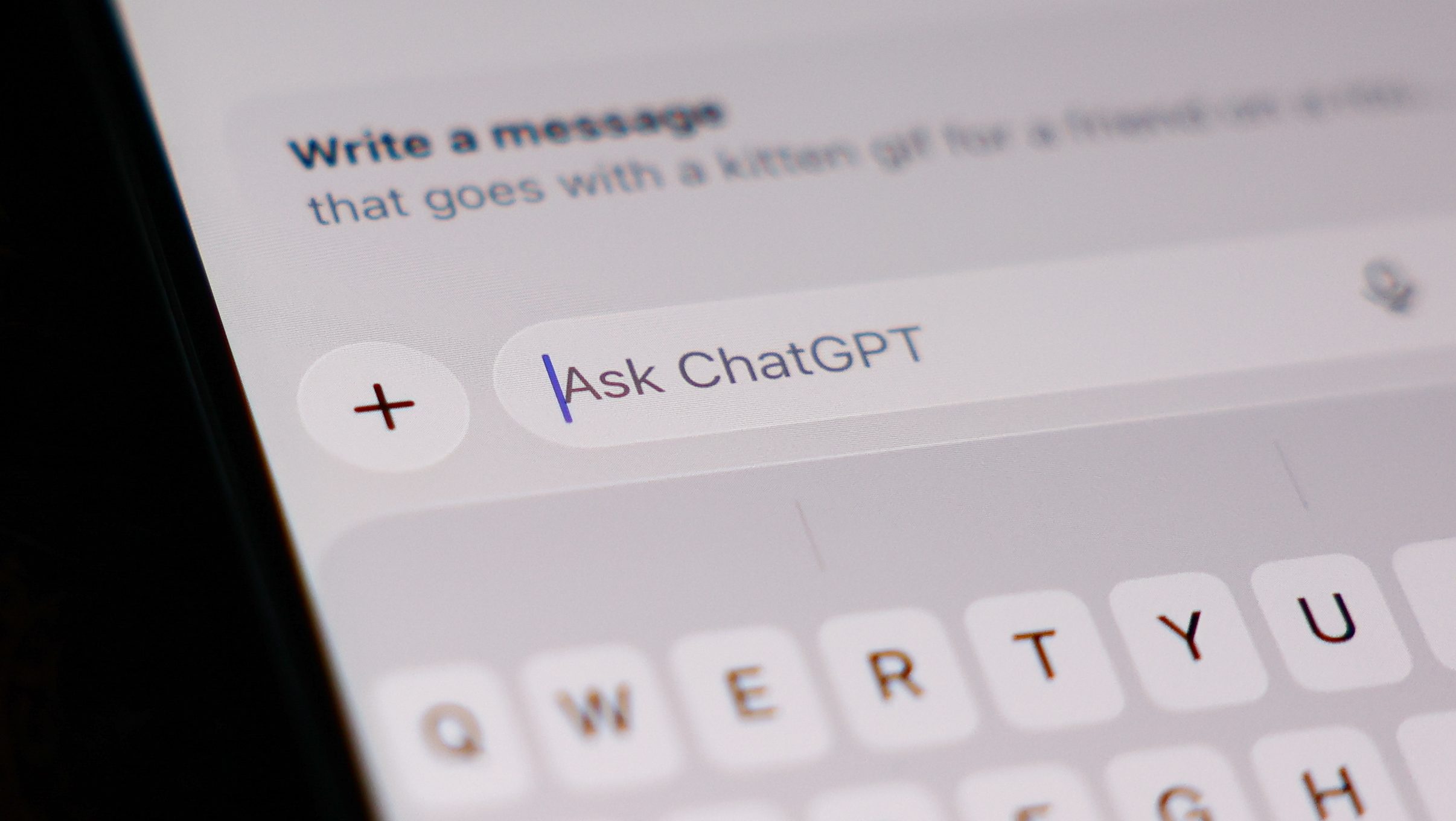 ChatGPT használati felülete