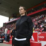 Marie-Louise Eta, az Union Berlin vezetőedzője.