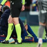 Lamine Yamal sérülése a Celta Vigo ellen.