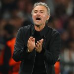 Luis Enrique a Bayern München elleni mérkőzésen.