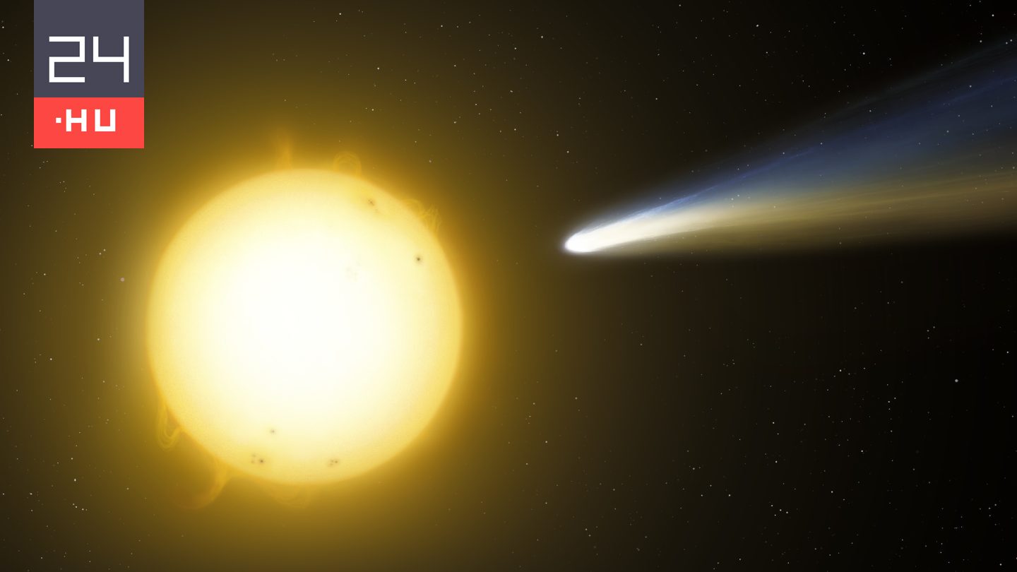 Videón, ahogy felrobban egy üstökös a Napnál