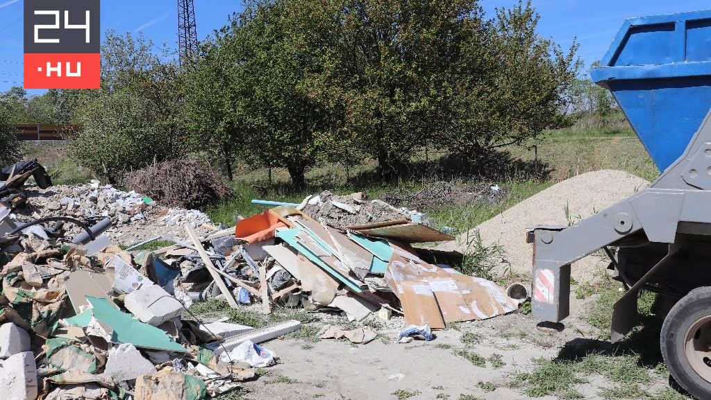 M. Tamás az építési törmeléktől akart megszabadulni.