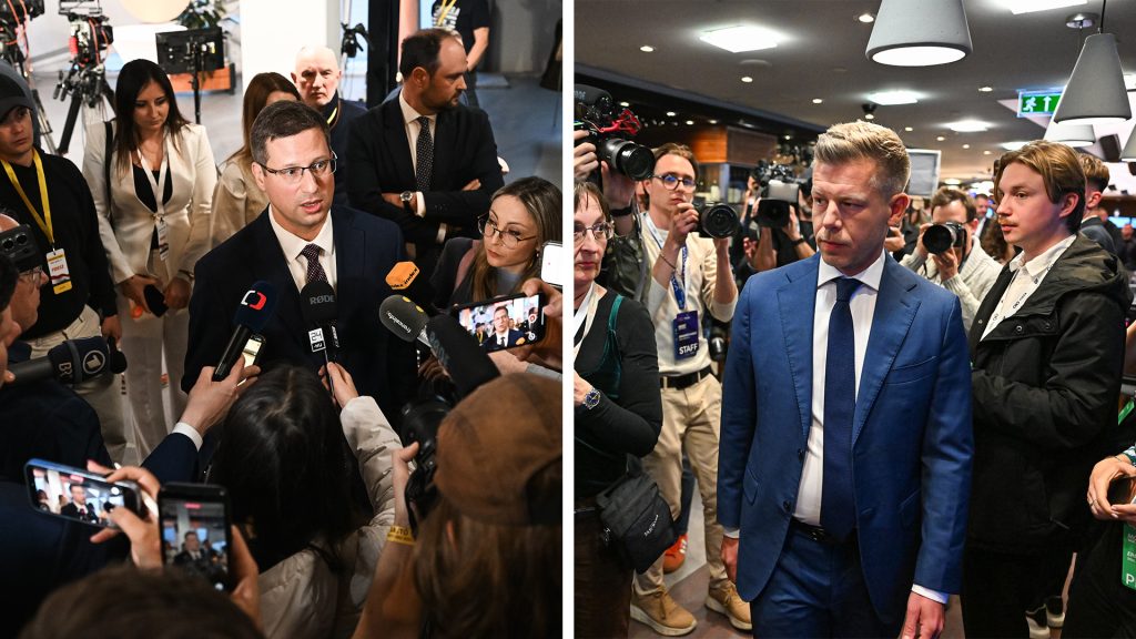 Bizakodó a hangulat a Mi Hazánkon, Toroczkai László még sehol