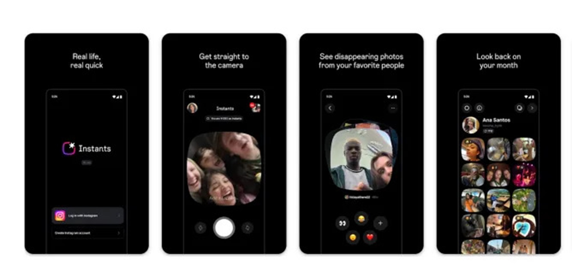 meta, instagram, instants, részletek