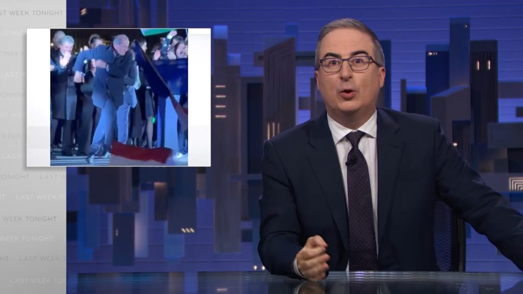 A NER bemutatása után most Hegedűs Zsolt táncára irigykedett John Oliver