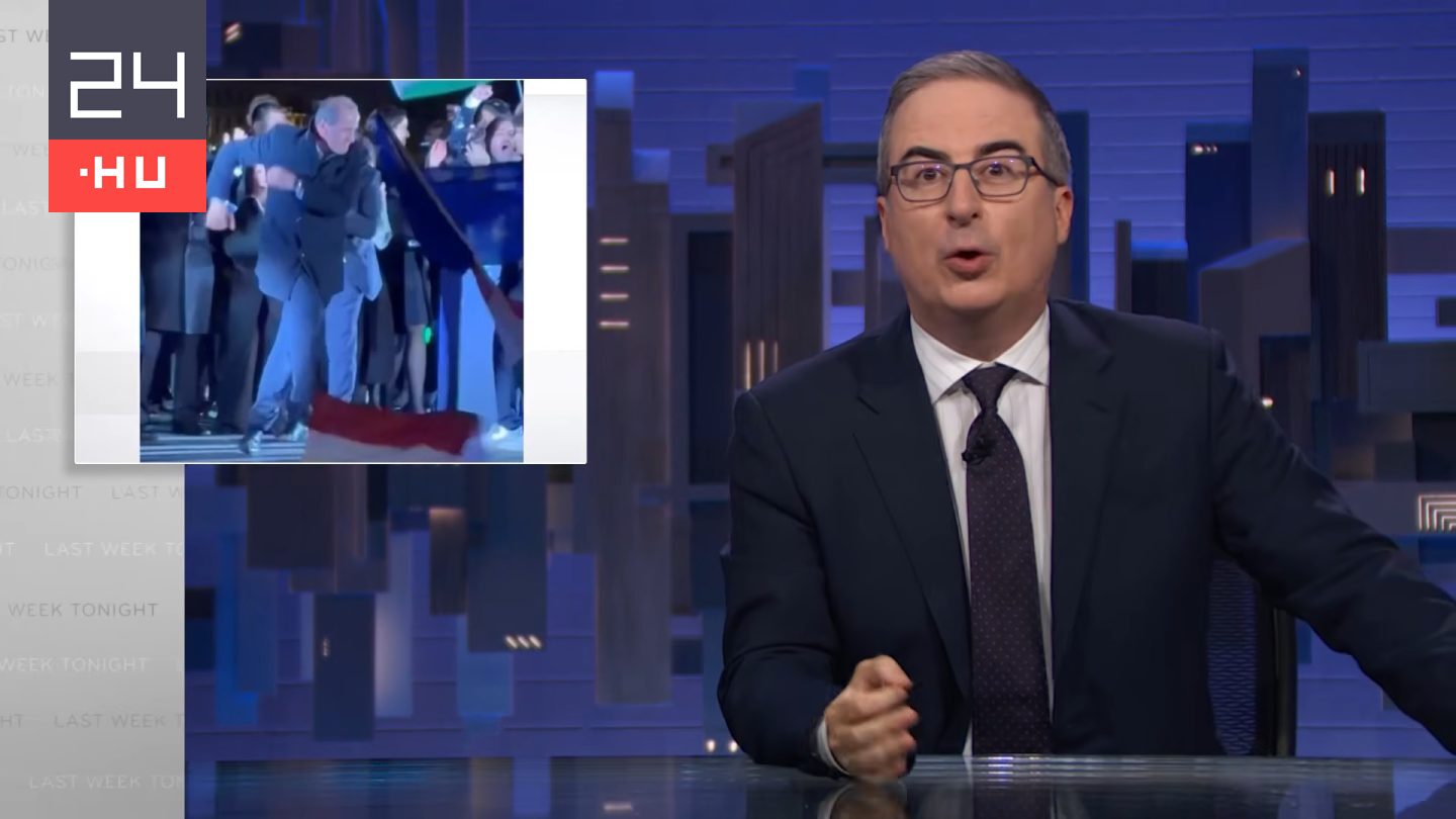 A NER bemutatása után most Hegedűs Zsolt táncára irigykedett John Oliver
