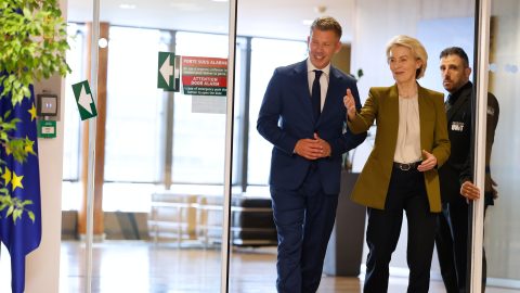 Magyar Péter, Ursula von der Leyen