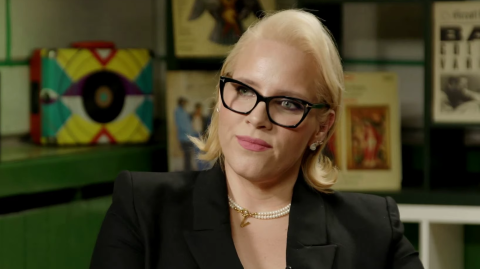 Tóth Vera a Kontrollnak ad interjút.