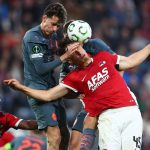 Kovács Bendegúz az AZ Alkmaar-Sahtar Konferencia Liga-meccsen.