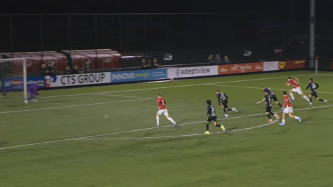 Kovács Bendegúz gólja a Hlmond ellen.