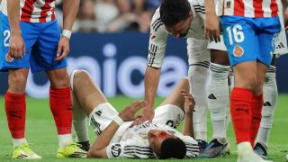 Kylian MBappé megsérült a Girona elleni bajnokin.