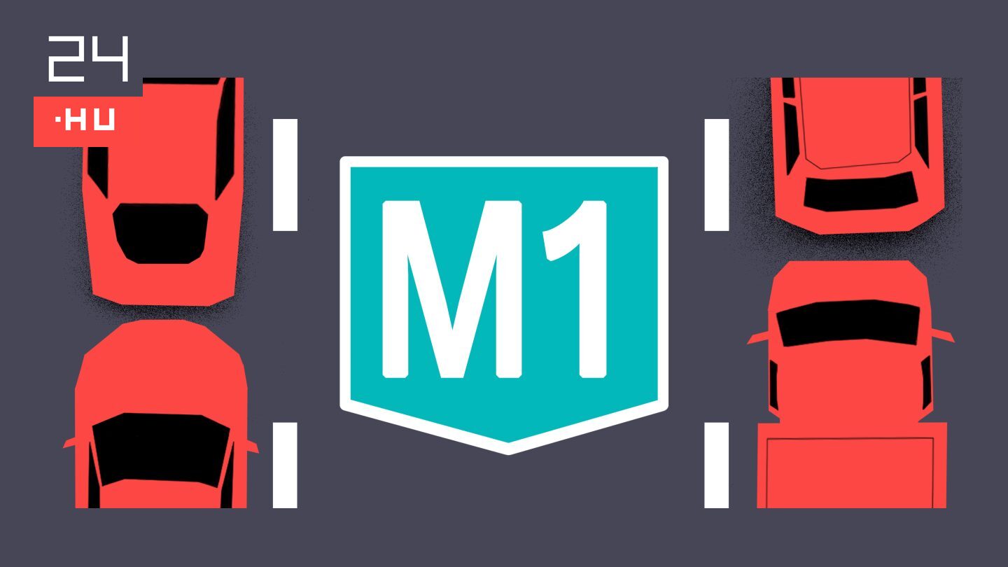 M1, M7, M0: balesetek és torlódások az autópályákon.