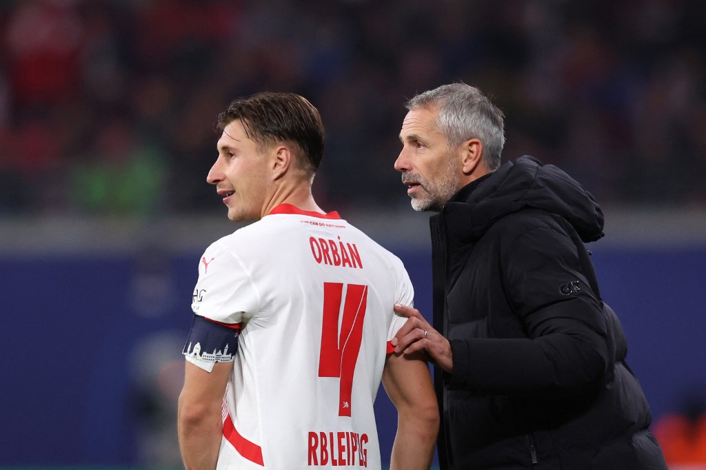 Marco Rose és Willi Orbán.