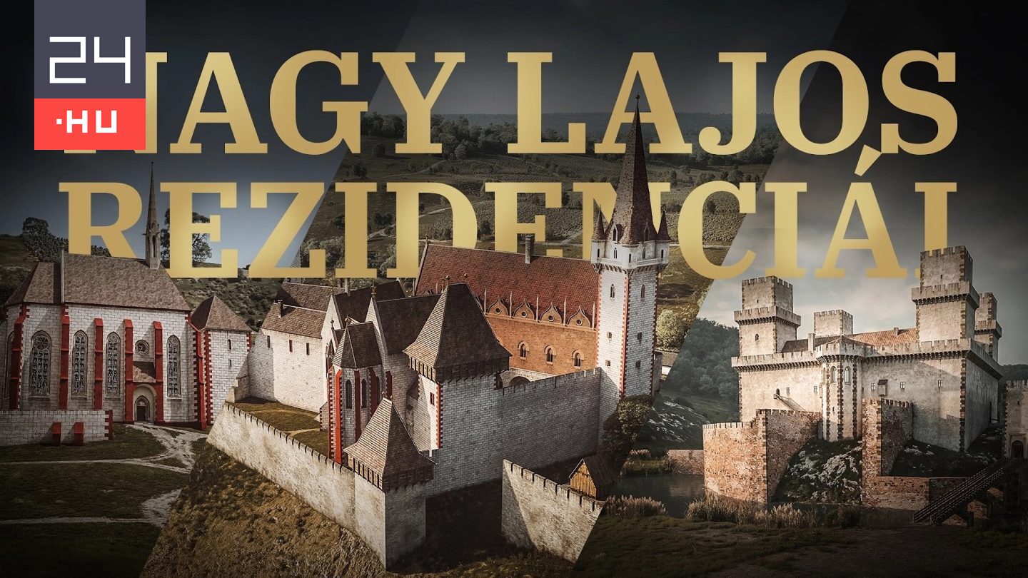 Így néztek ki Nagy Lajos király palotái fénykorukban