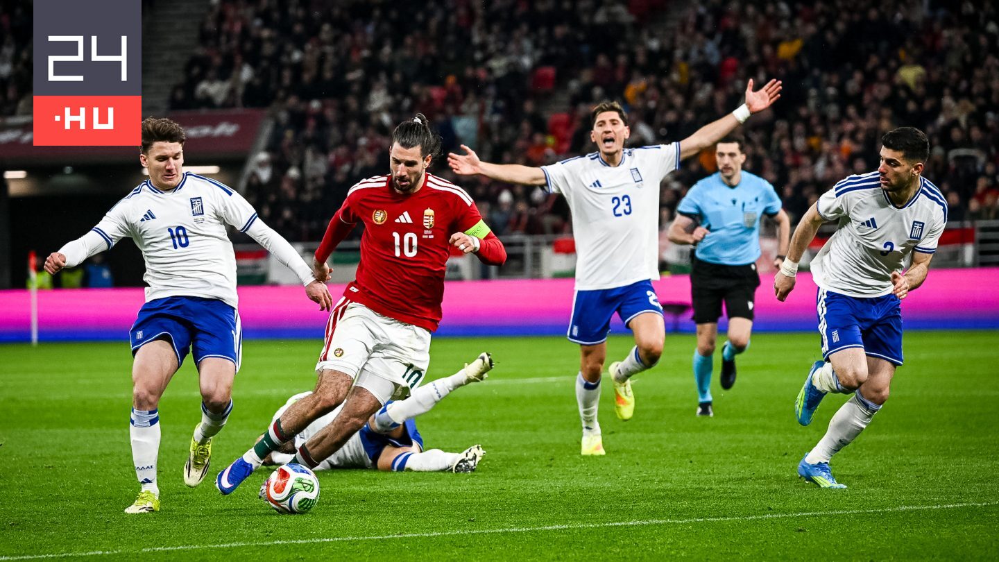 Ha Szoboszlai megaszólójából gól lesz… – képeken a magyar-görög meccs