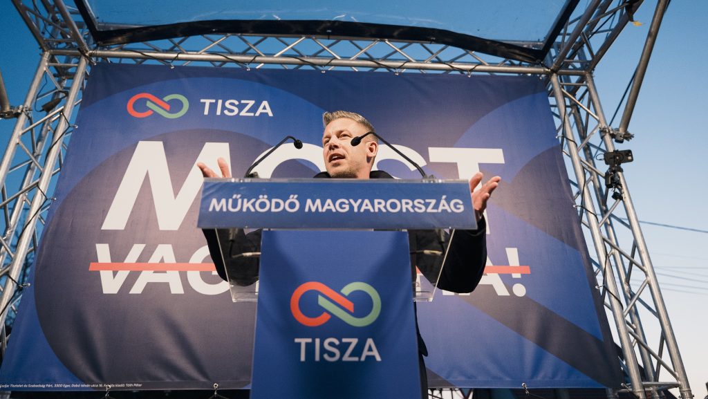 Magyar Péter Békéscsabán: „Nézd, Andi, tömeg!” 