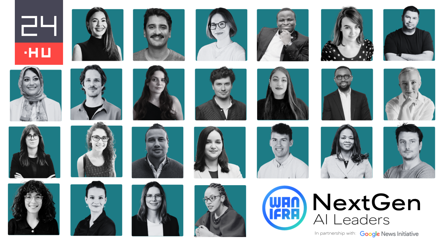 Kovács Márta, a 24.hu újságírója is bekerült a WAN-IFRA NextGen AI Leaders programjába